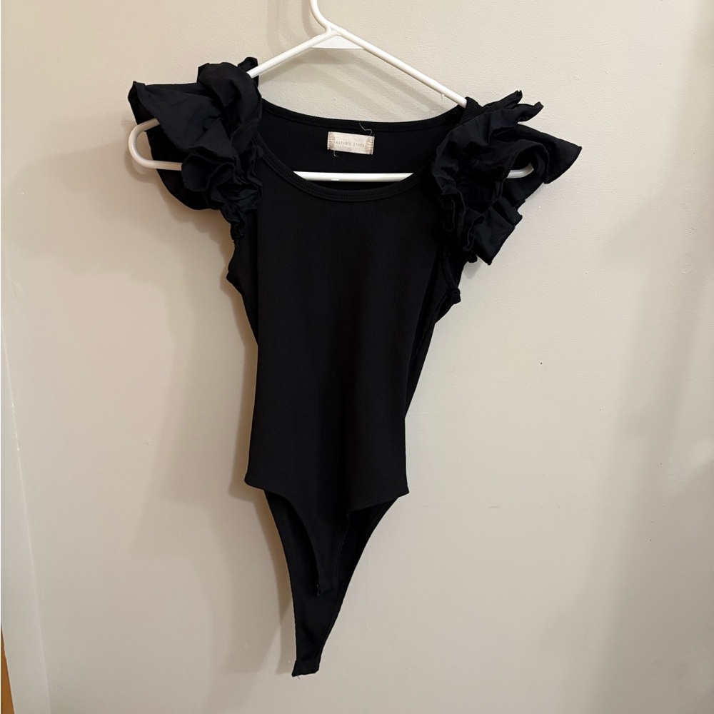 Altar’d State Ruffle Bodysuit